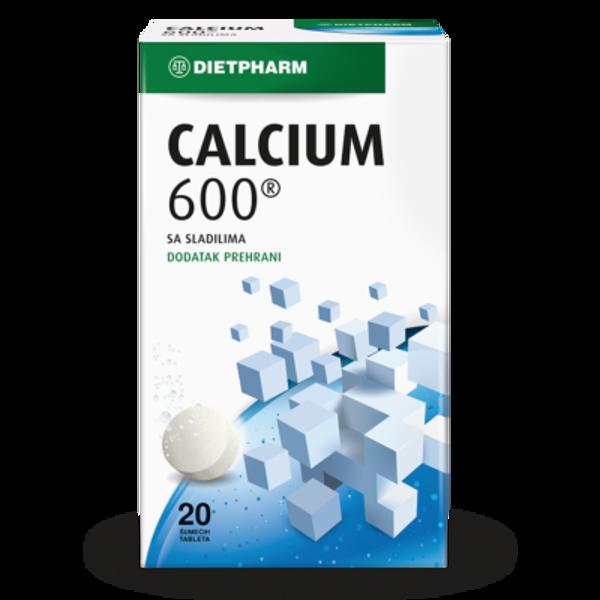 DP Calcium 600 mg eff a 20